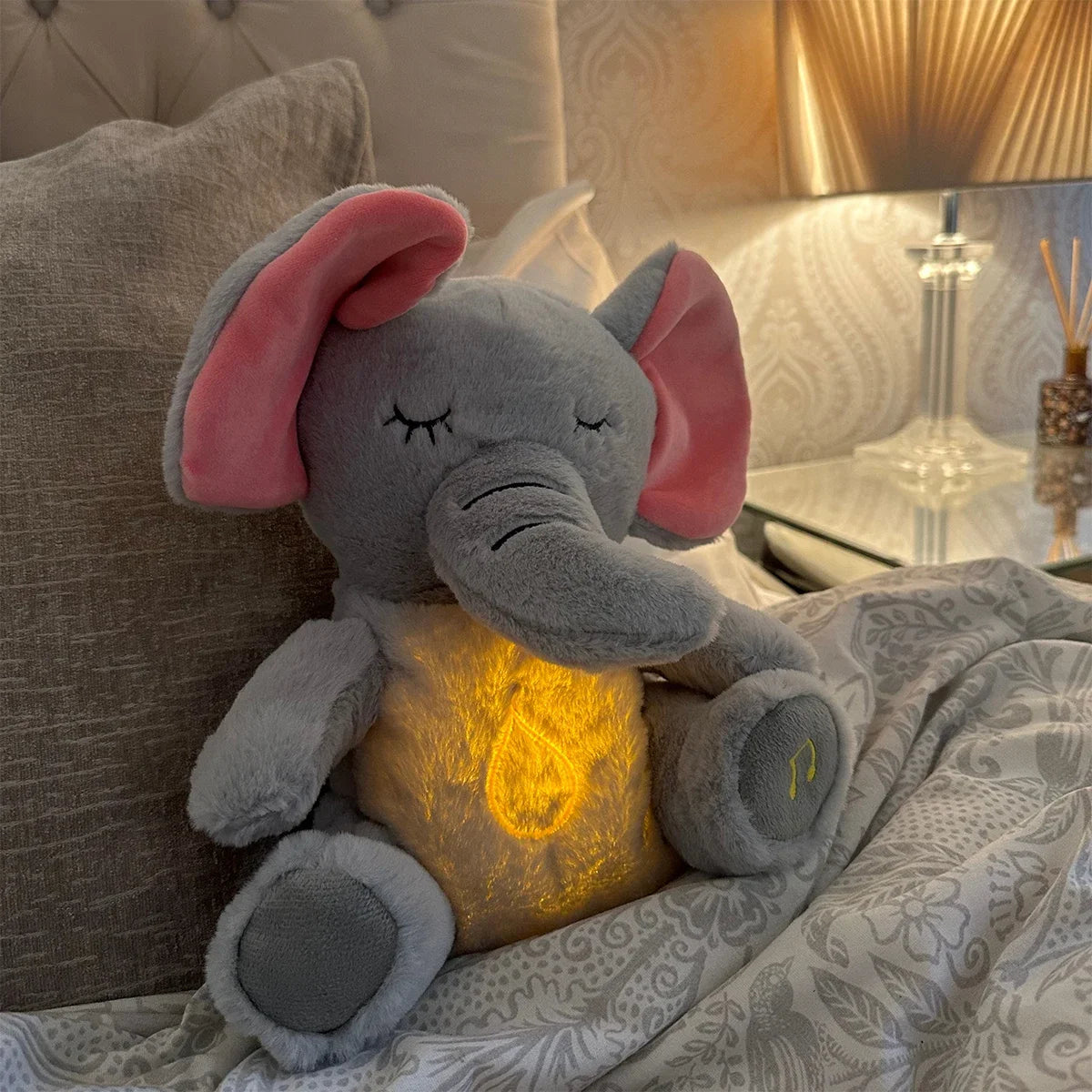 Peluche Veilleuse Musicale et Lumineuse