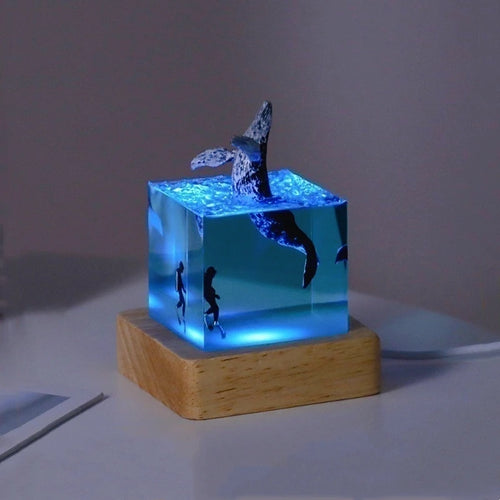 baleine bleue veilleuse
