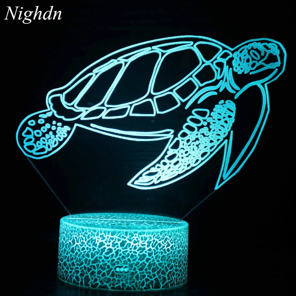Veilleuse Tortue Aquatique