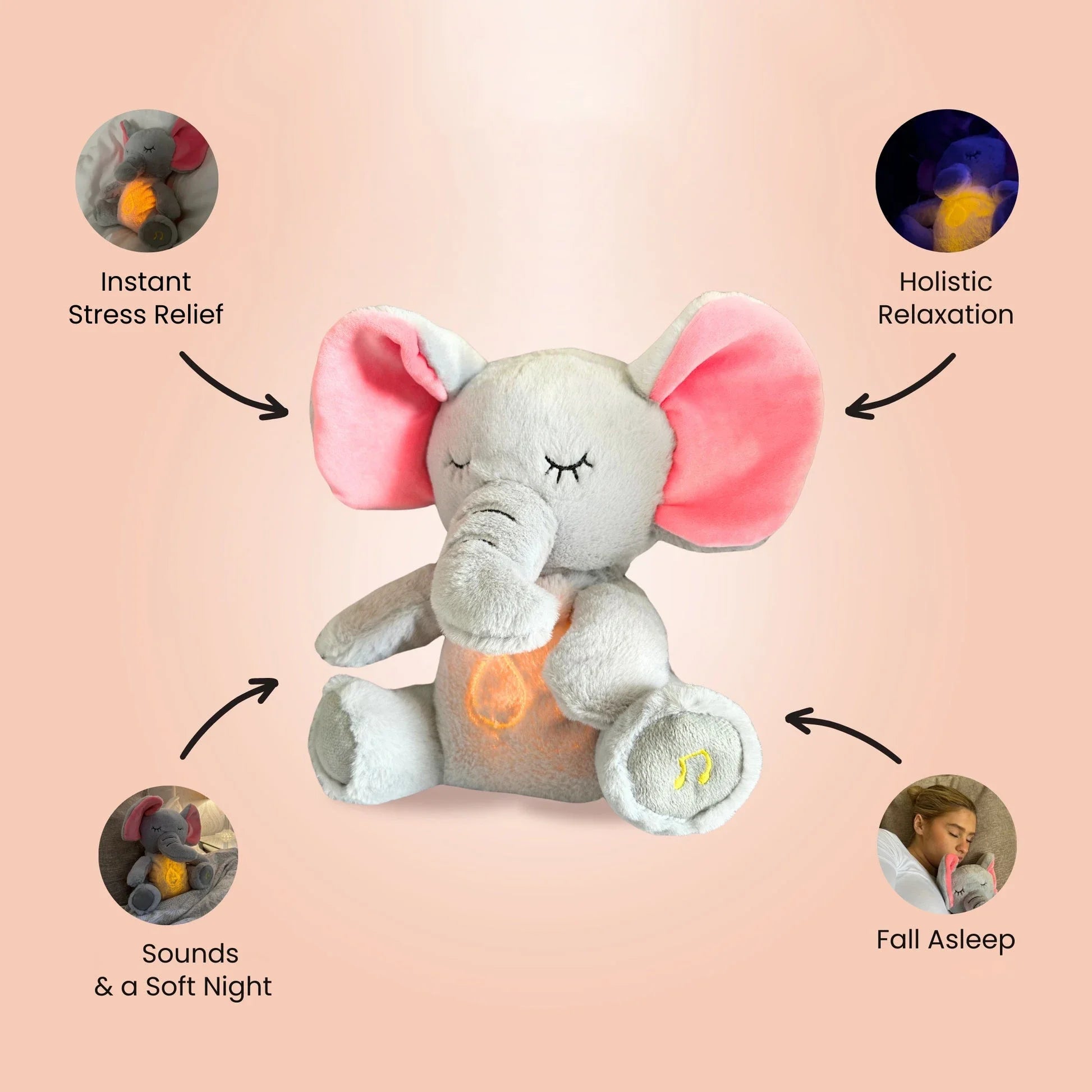 Peluche Veilleuse Lumineuse